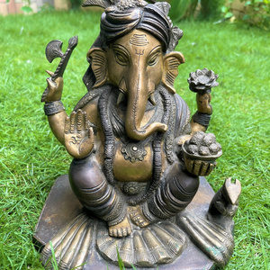 High Quality Modern Statue (Lord Ganesh) Made Of Real Brass Metal Made In Nepal