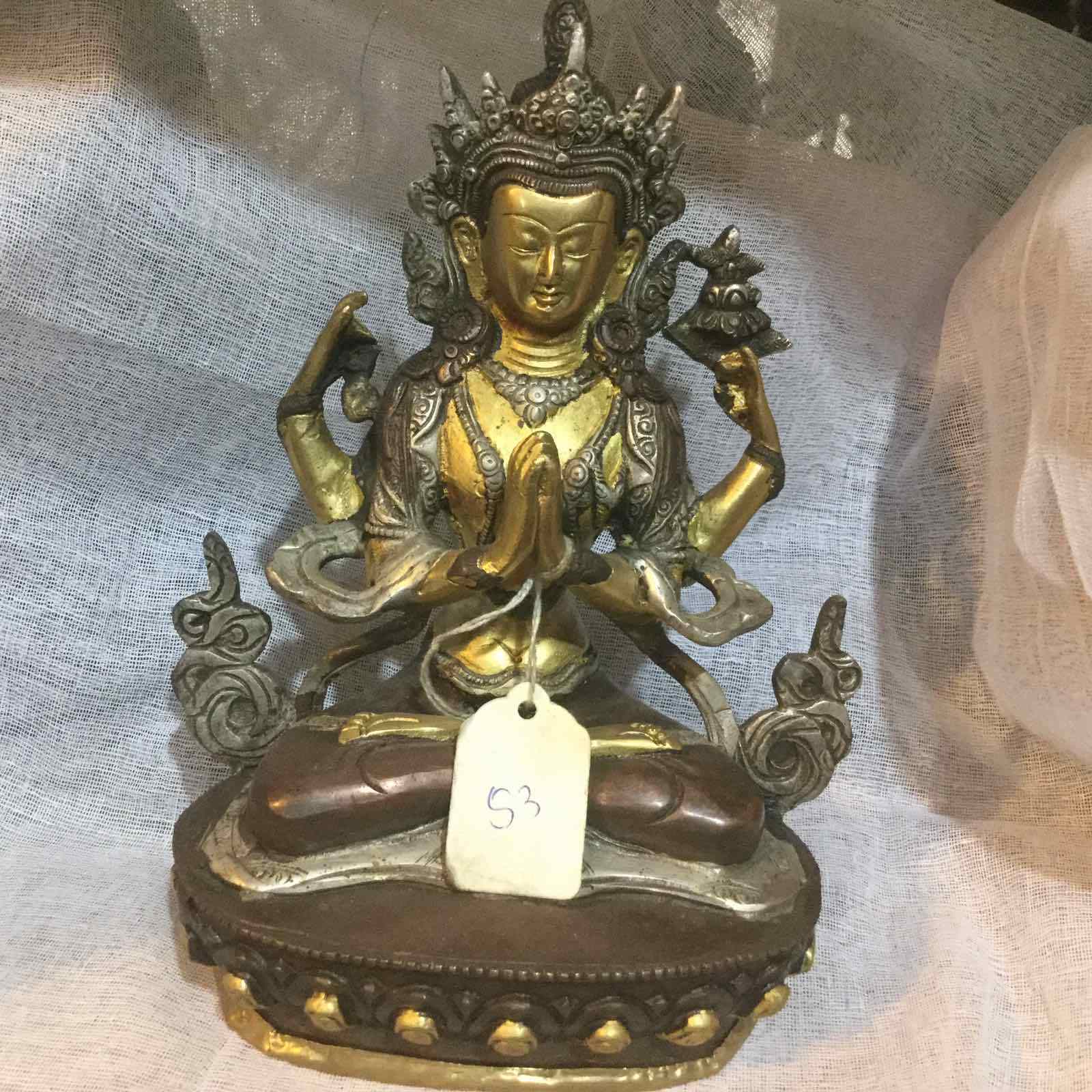 Brass Khacheri Statue -6 inches height