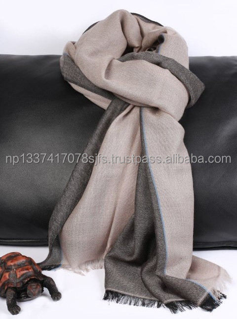 Pure Cashmere stripe Shawls