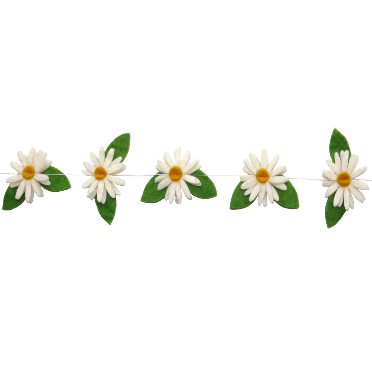 Felt Daisy Garland