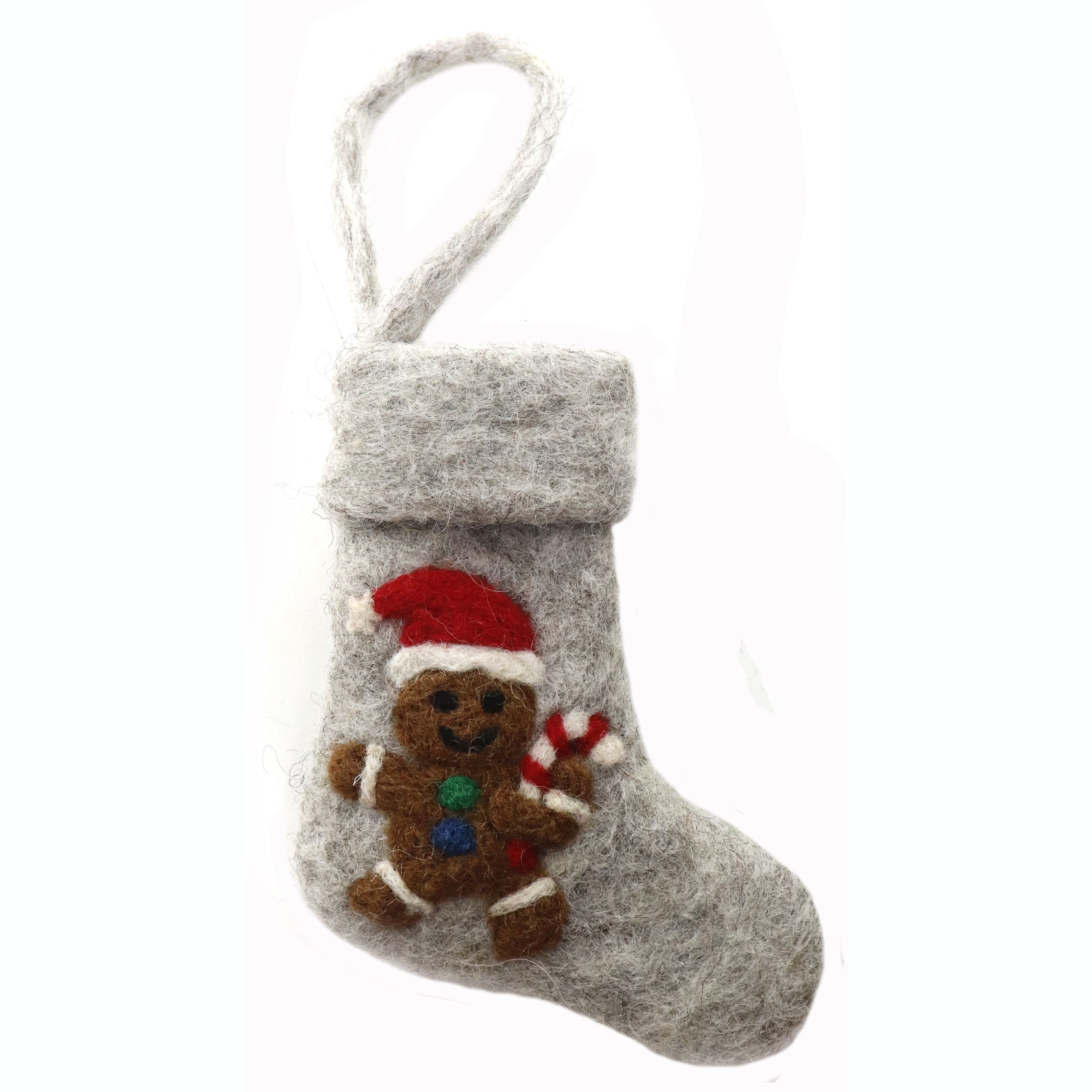 Best Selling Handmade Hot Wholesale Colorful eco-friendly Christmas Animal mini Stocking Fireplace Christmas Tree Hanging Decora