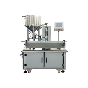 Factory Direct Sale Automatic Single Head Ointment Cosmetic Cream Lotion Filling Machine for Glass Jar