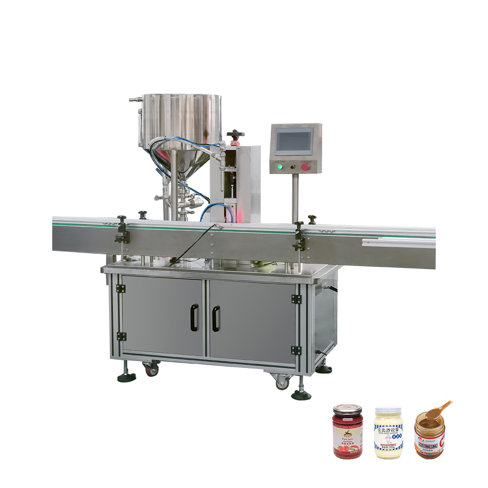 NPACK Automatic Pneumatic Mayonnaise Butter Sauce Chocolate Mix and Filling Machine