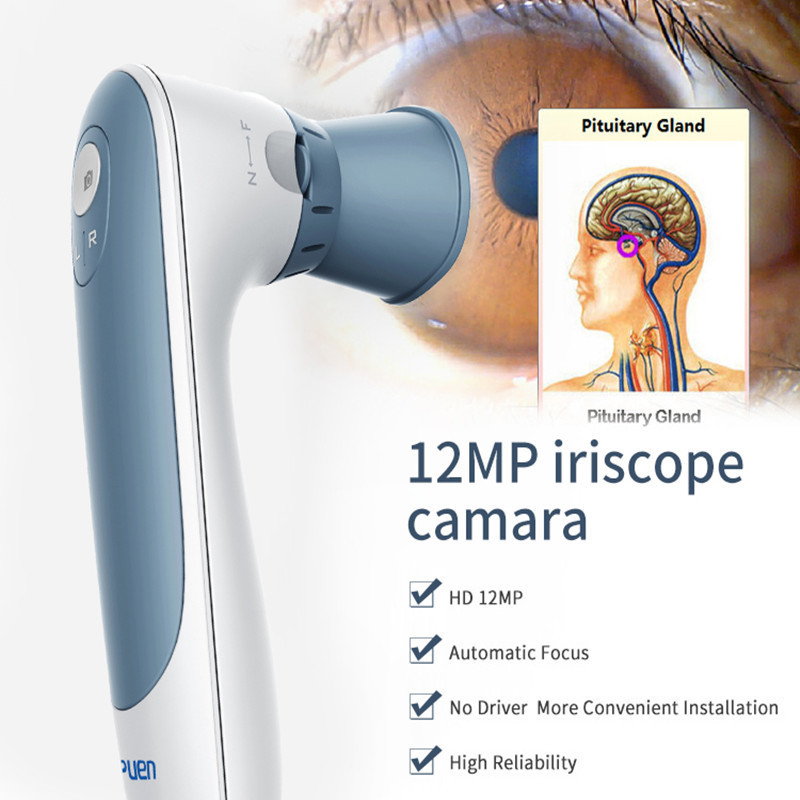 Professional 12MP usb iris iridology iriscope eye camera analyzer for health diagnosis