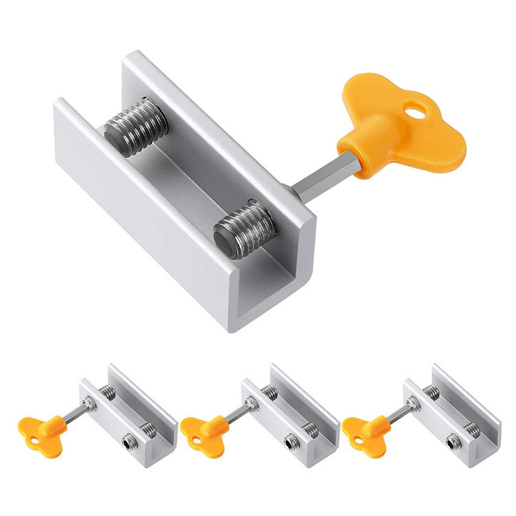 Sliding Security Window Lock with Key for Vertical Horizontal Sliding Windows Sliding Doors Adjustable Window Locks Security Win