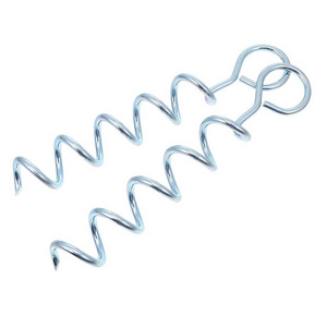 Heavy Duty Strong and Galvanized Steel Corkscrew High Wind Anchor Kit