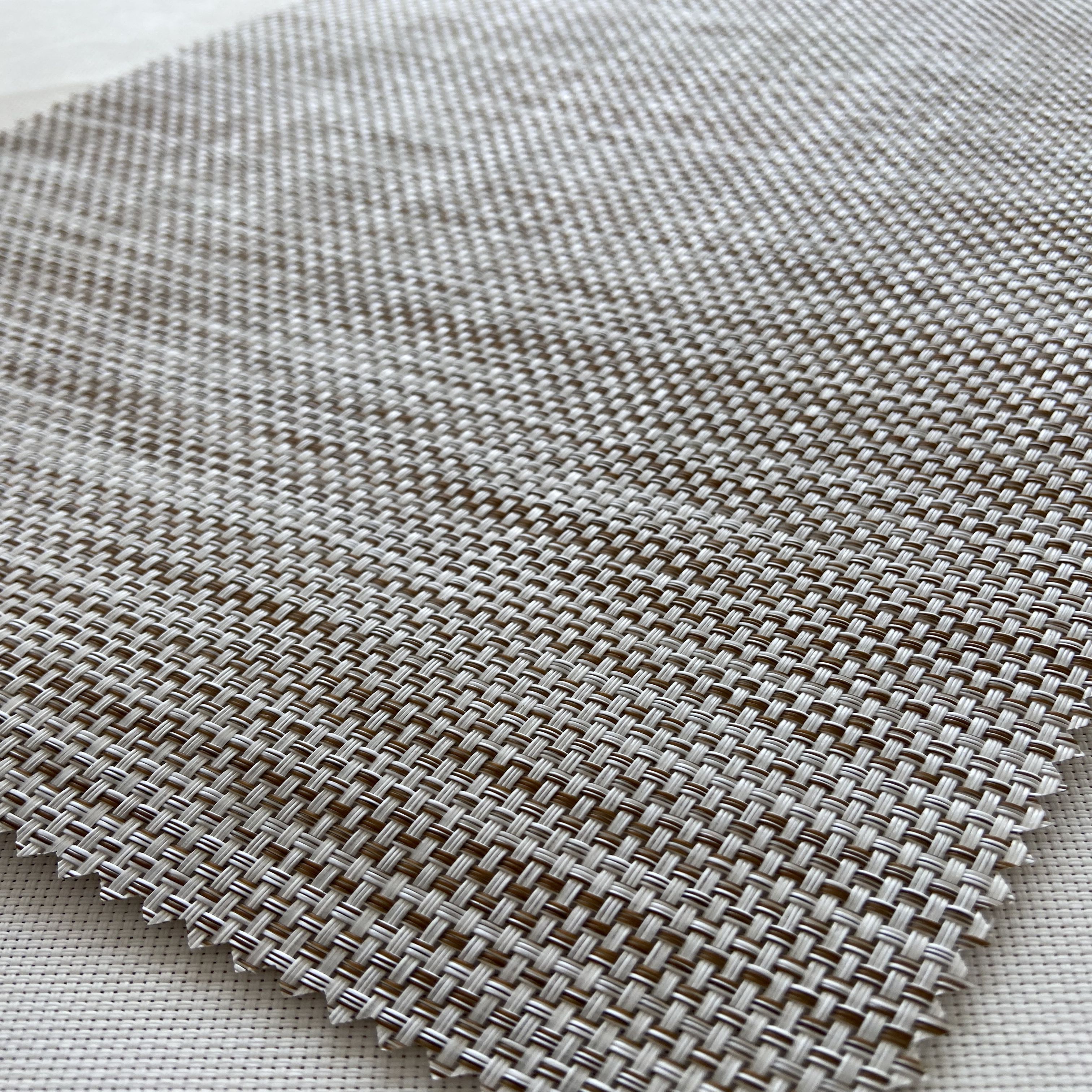 High Quality Water Resistant Woven Coated Pvc Fabric For Outdoor Furniture Pvc Woven Fabric