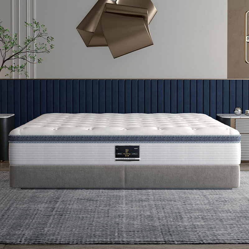 Wholesale suppliers pocket spring rolled up latex mattress hybrid