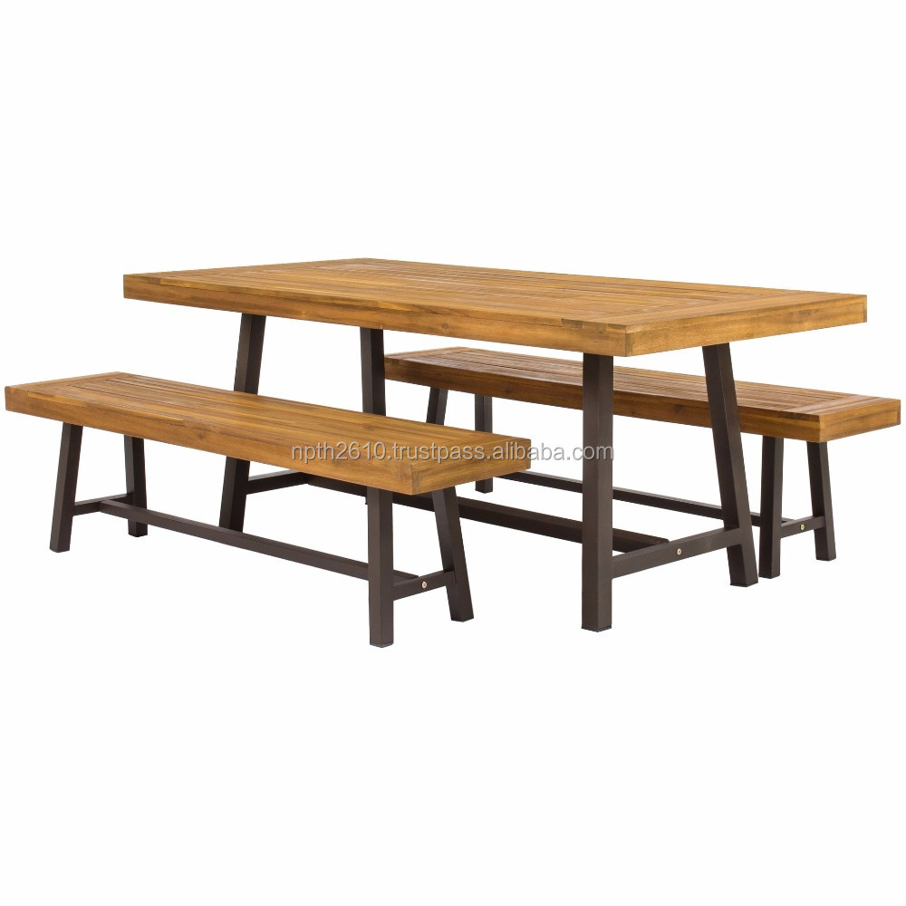 Acacia wood high quality garden outdoor patio furniture