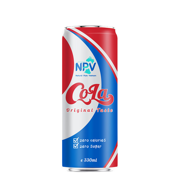 Wholesale exotic drinks Popular Sparking Water Carbonated Drink Cola Flavor 400ml Pet Bottle From Vietnam HALAL Certification