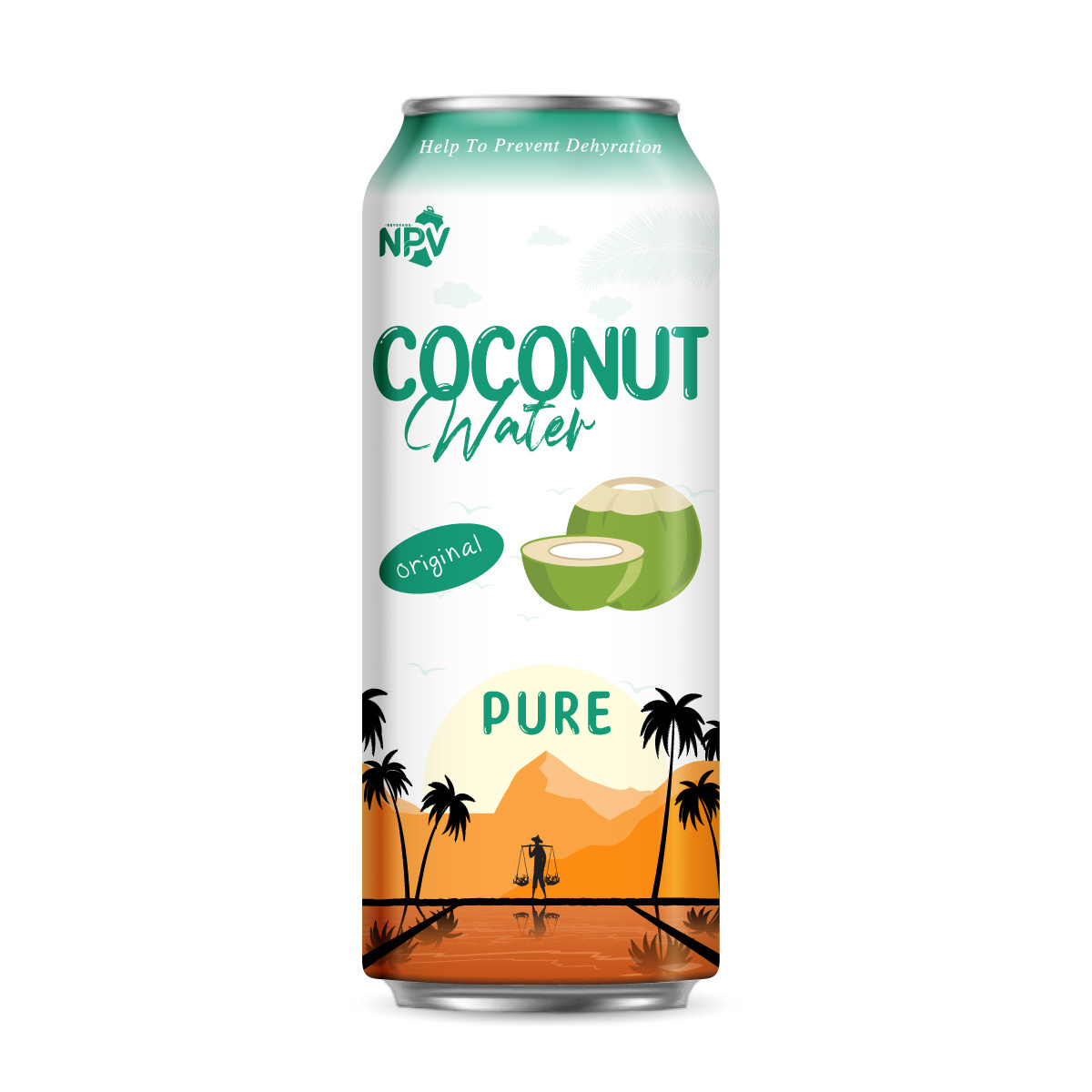 soft drinks wholesale Coconut Water With Mangosteen Flavor 500ml Can - Buy Pure Coconut Water