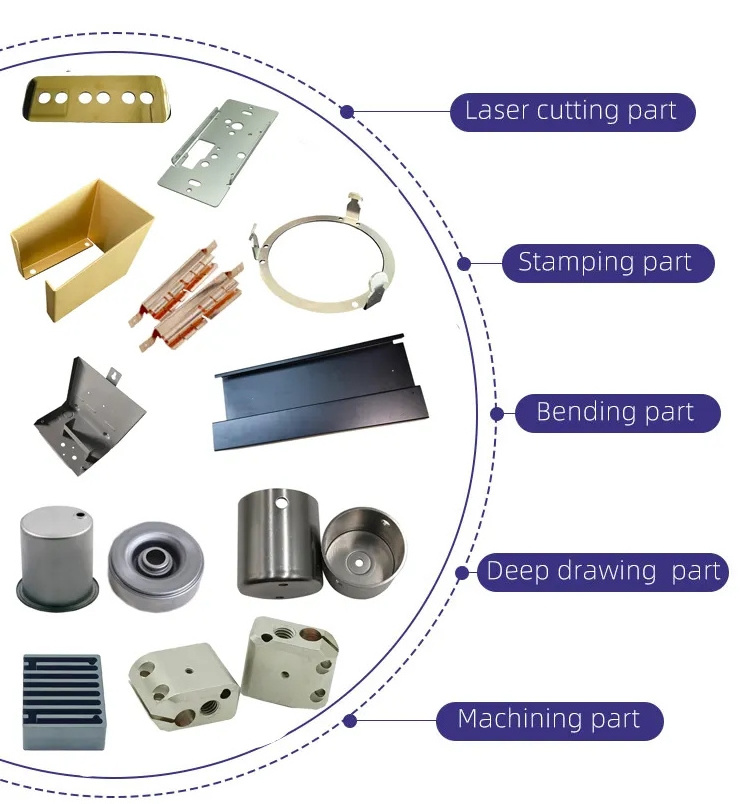 Iron Parts Metal stamping bending welding parts steel bracket frame brass stampings