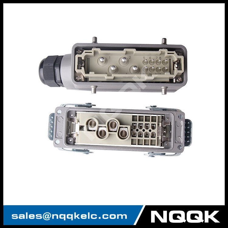 HK 4 pin + 8pin 12pin 4/8 pins 80A Current Automotive signal wire Heavy Duty Industrial Connector