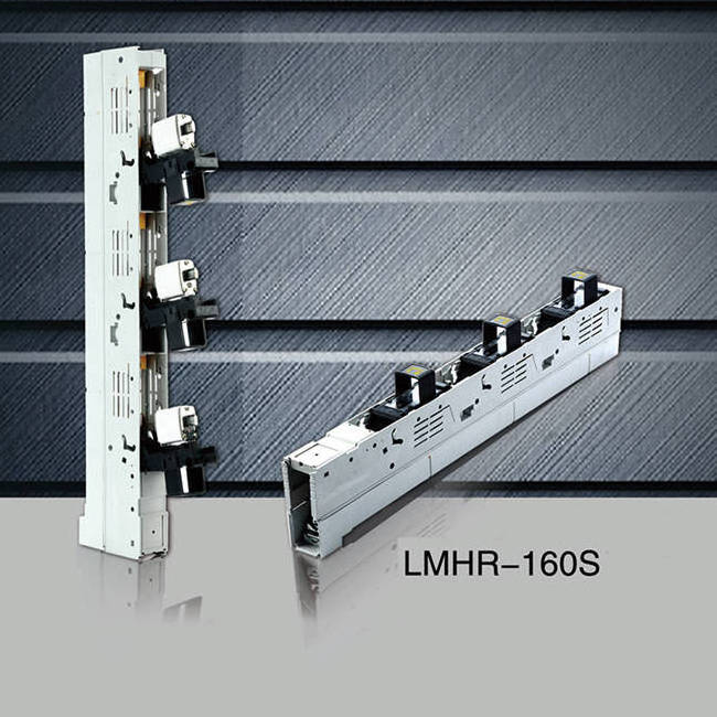 NQQK LMHR160S 160A strip type three phase NH vertical fuse rail disconnector Isolating switch