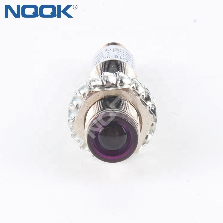 E18 3C5NCT 5m PNP NO NC IP67 Trough Beam type Infrared Photoelectric Sensor Switch