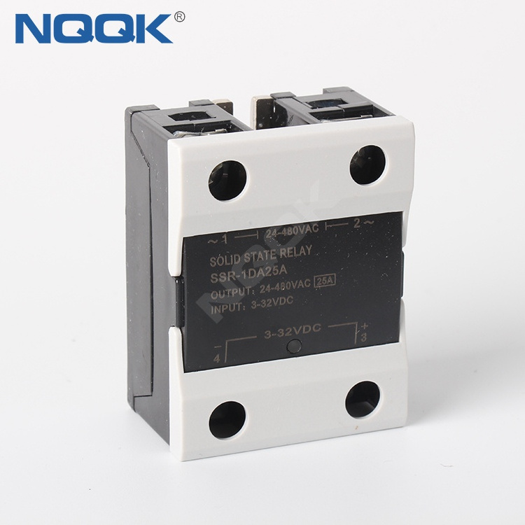 OEM SSR-25DA 25A DC to AC Single phase direct current SSR solid state relay