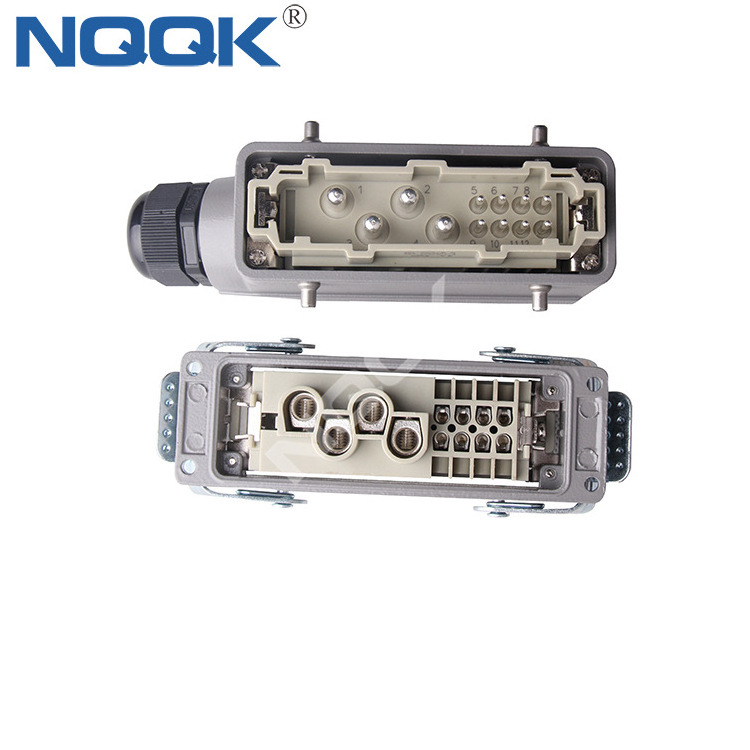 HK 4 pin + 8pin 12pin 4/8 pins 80A Current Automotive signal wire Heavy Duty Industrial Connector