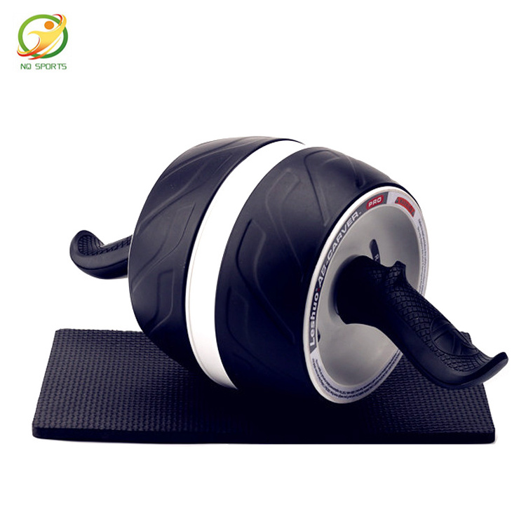 Non Slip Home Gym Fitness Equipment  Stretch Exercise Abdominal Wheel Power Roller Training Muscle Sets