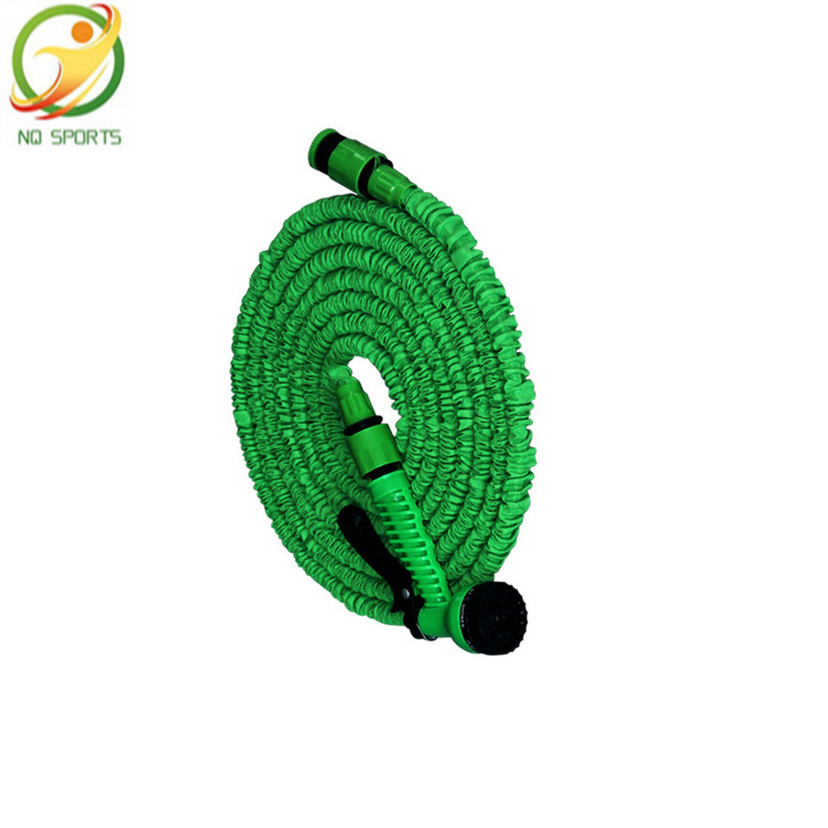 100 Feet (about 30.6 Meters) Garden Hose  with Powerful Nozzle Car Wash  Hose with Metal Hose Water Irrigation