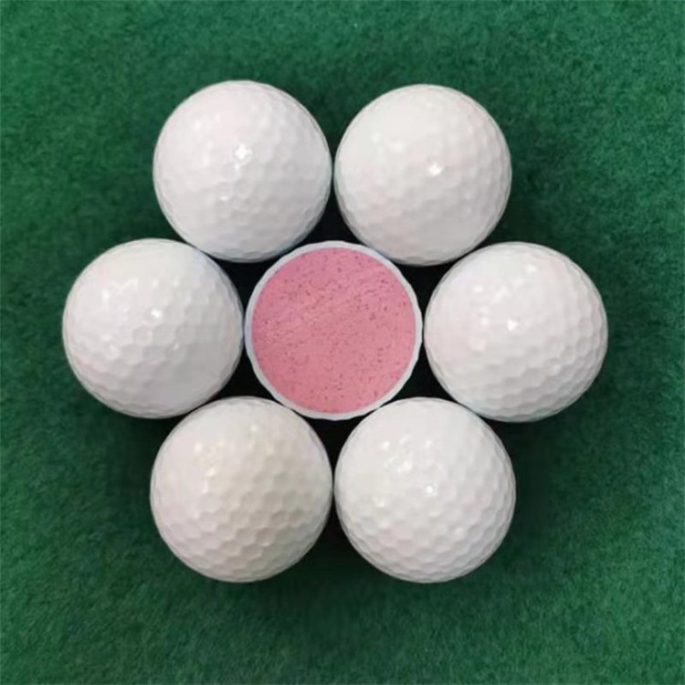 Custom Printing Logo Stamps White Color Practice Match Golf Ball Retriever for Professional Nassau Golf Balls