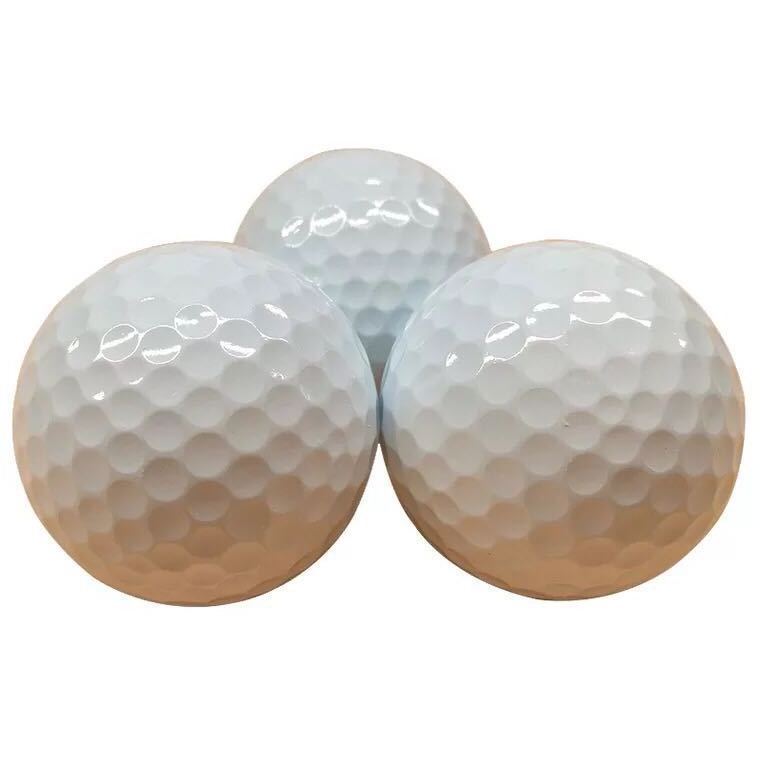 Custom Printing Logo Stamps White Color Practice Match Golf Ball Retriever for Professional Nassau Golf Balls