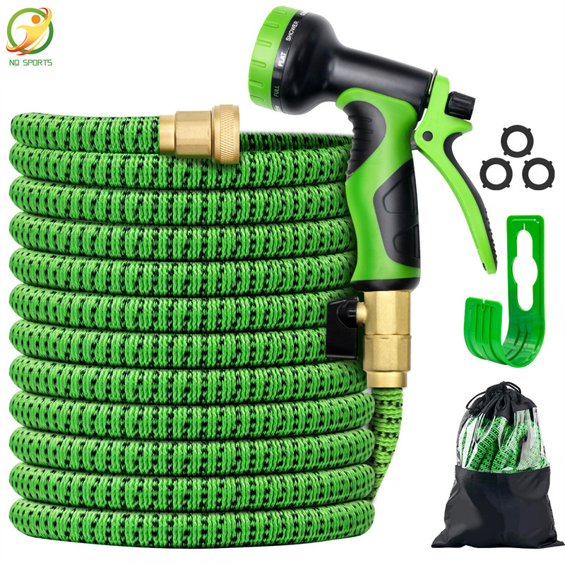 Natural soft latex tpe rubber tube flexible magic expanding garden water hose pipe For washing pets and sprinkling water