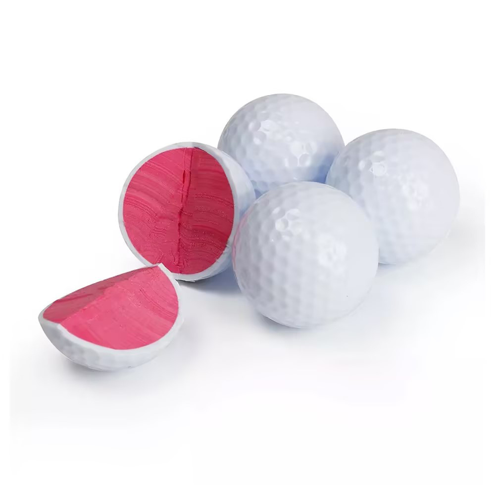 Professional  Soft Urethane Biodegradable Golf Balls Custom Logo 3-Layer Callaway with High Quality Led Golf Ball