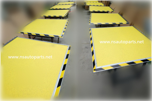 High Quality Light Weight Manual Folding Aluminum City Bus Wheelchair Ramp for Wheelchair