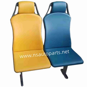 Guangdong Reasonable Bus Parts Blue Folding City Bus Seat Passenger Seats for Bus Coach