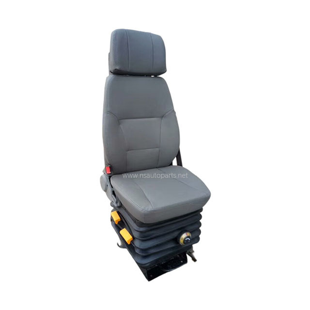 Universal Leather Mechanical Suspension Limousine Truck Van Tractor Seat Bus Driver Seat