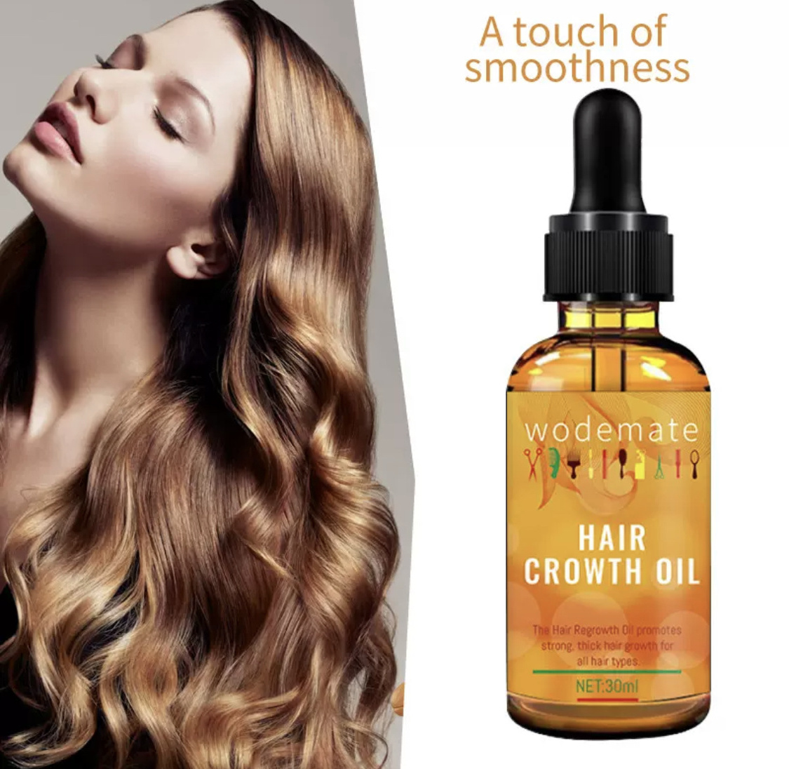 New Hair Growth Oil For Woman,Hair Mousse Hair Gel Waterproof Lace Glue, Wax Stick Wig Install Kit hair care products