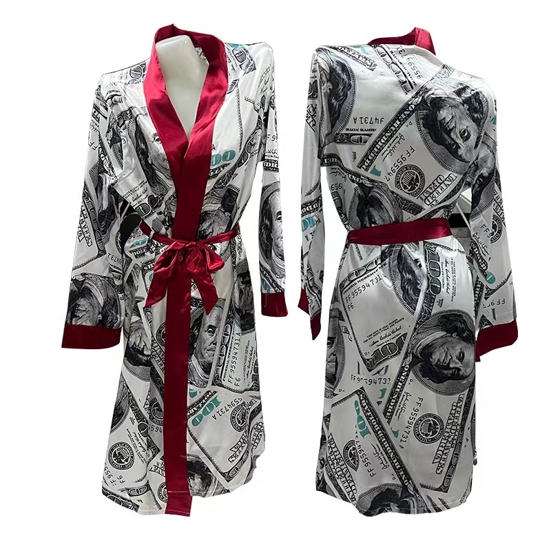 Stock Available Bath Robes Silk Sleep Robes Satin Bridal Robes Wholesale