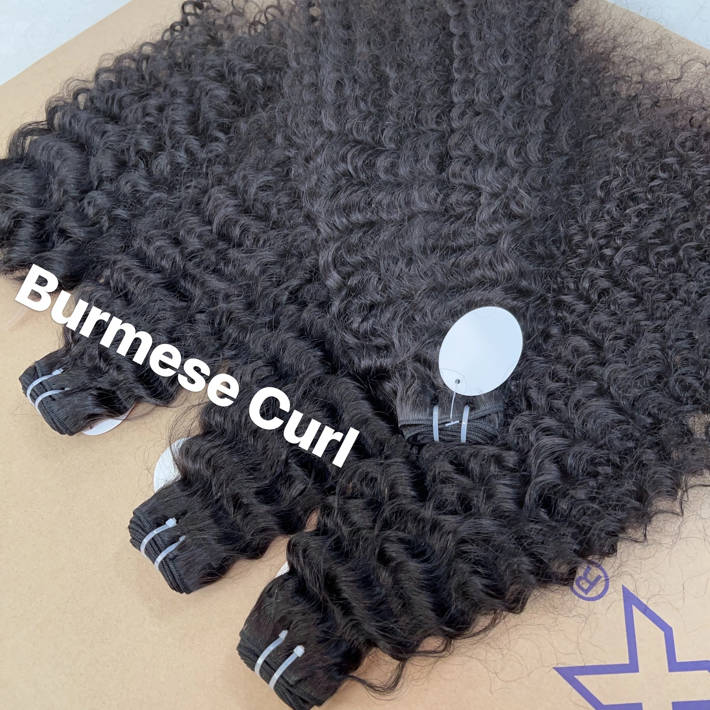 wholesale cuticle aligned human hair Weave bundles unprocessed 100 raw vietnam burmese curly human hair