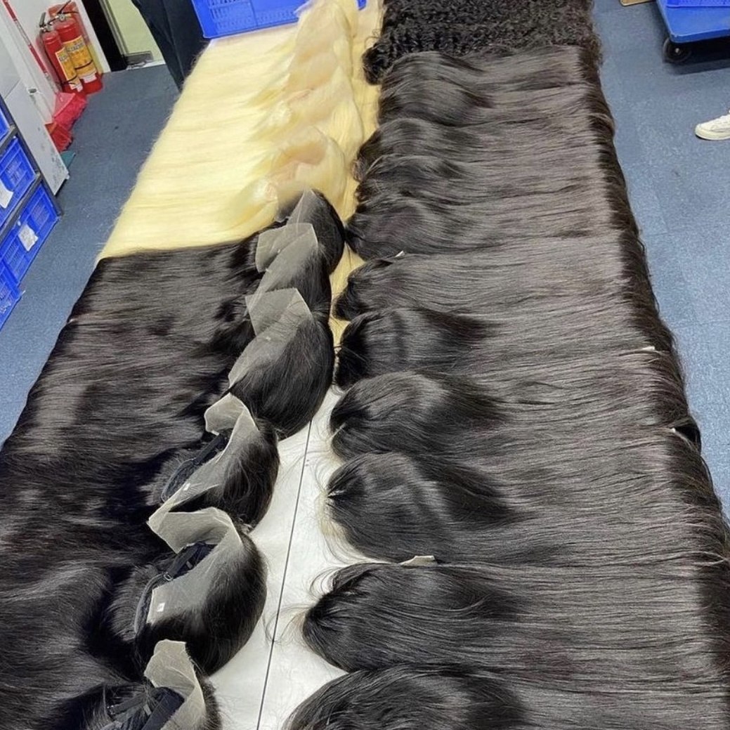 wholesale cuticle aligned human hair Weave bundles unprocessed 100 raw vietnam burmese curly human hair