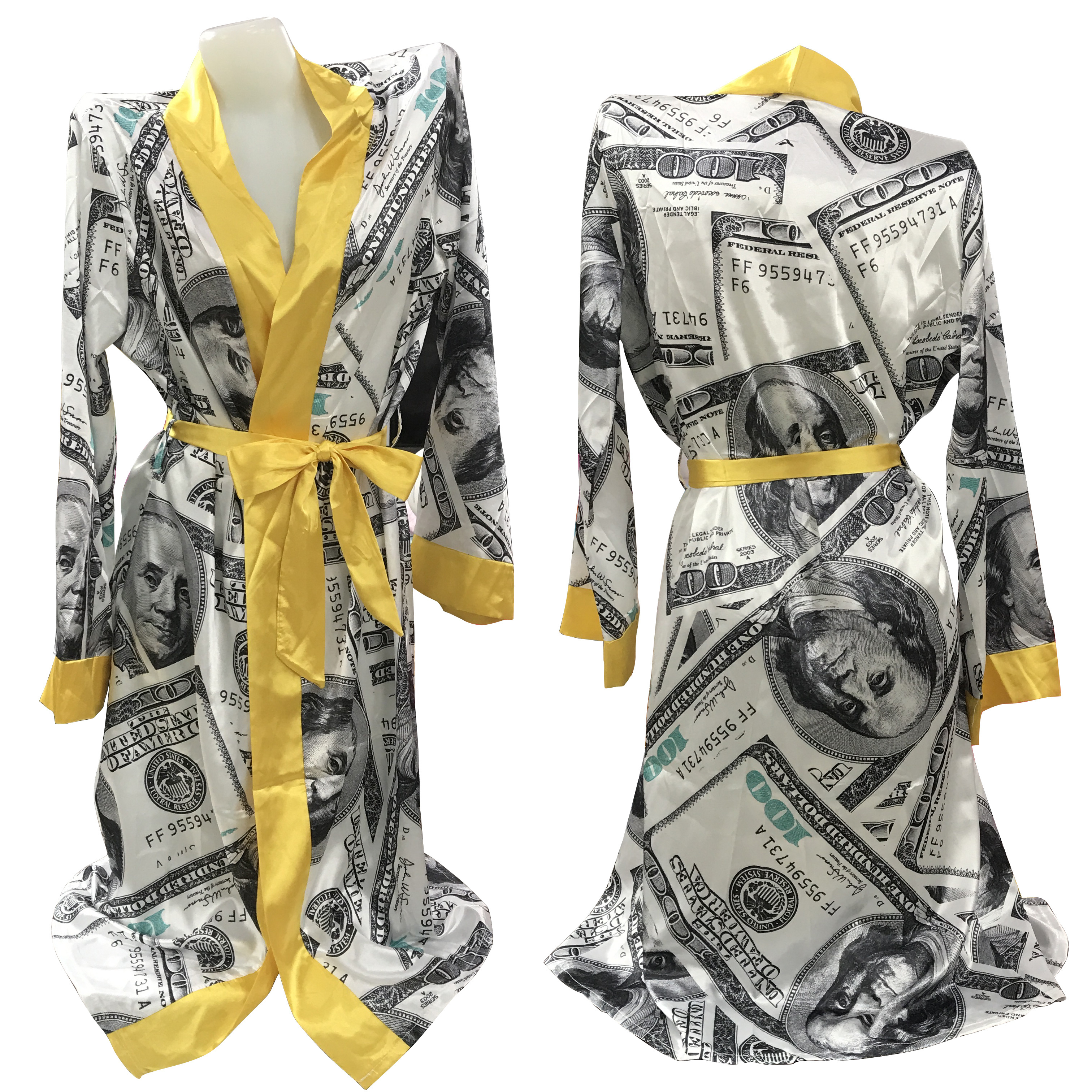 Stock Available Bath Robes Silk Sleep Robes Satin Bridal Robes Wholesale