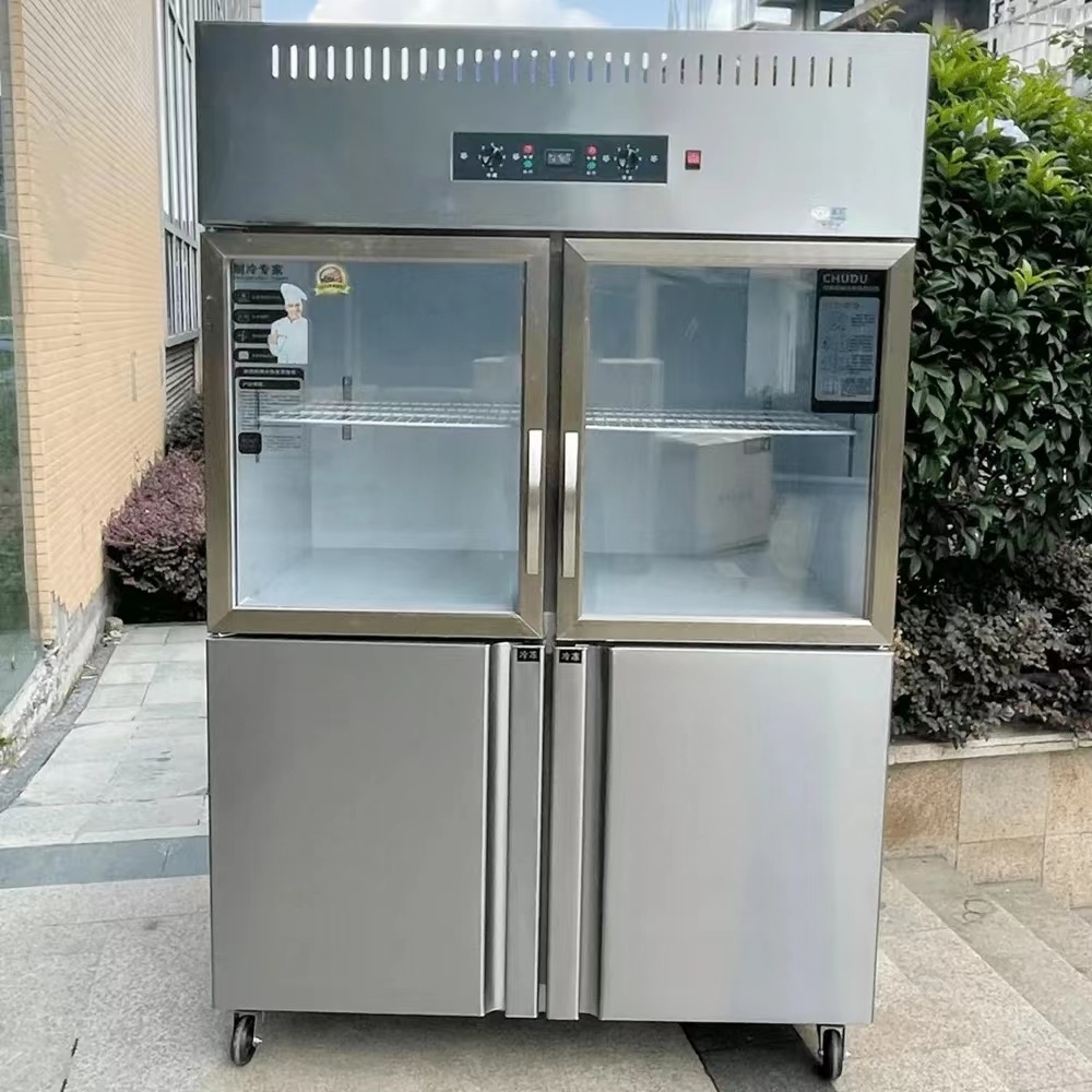 Freezer Commercial Display Refrigerator mini fridge Restaurant refrigeration equipment stainless steel fridge freezer