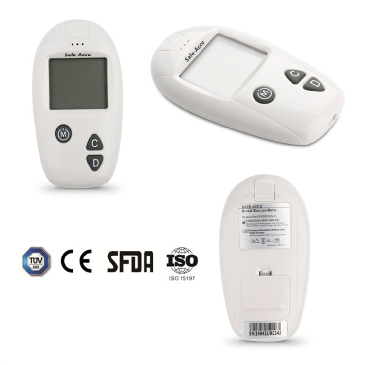 chemistry analyzer Meter Test digital Smart Glucose Blood glucose meter with Meter Test Strips