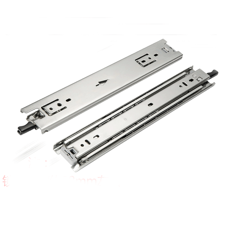 53mm height Lock in and lock out heavy duty ball bearing Metal lock tool box drawer slides