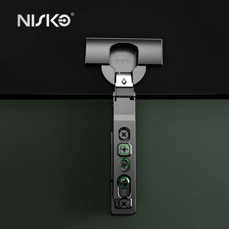 Nisko Furniture Hardware 4D clip on steel soft close concealed cabinet hinge furniture hinge