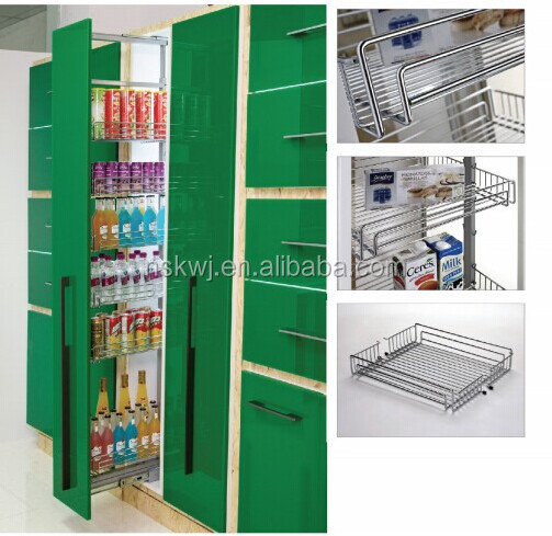 kitchen accessories Tall storage kitchen cabinet pantry organizer