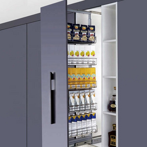 kitchen accessories Tall storage kitchen cabinet pantry organizer