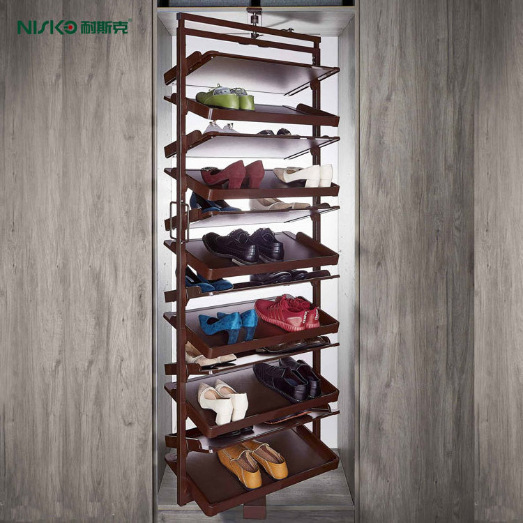 rotating shoes rack stand at home shoe cabinet display manufacturer aluminum plastic shoe storage