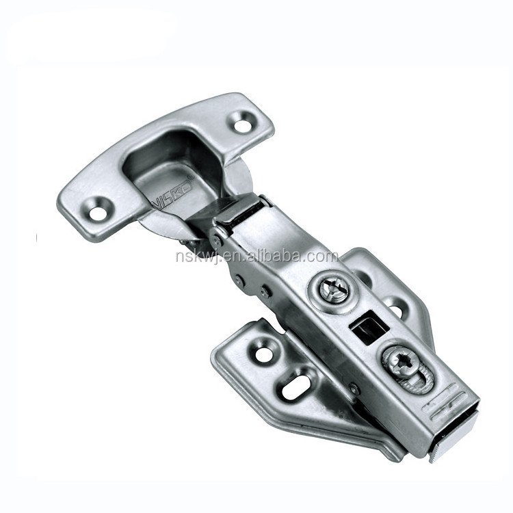 35mm Cup Slow Motion Hinge, 3d adjustable concealed soft close clip on hinge 115g iron nickel plating for 14-20mm door