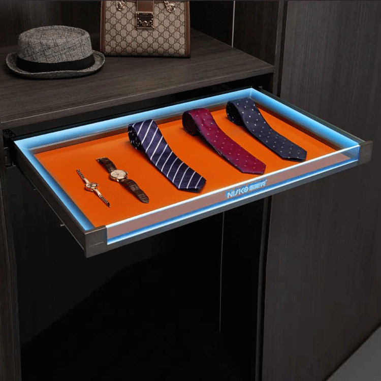 Wardrobe Clothes Organizer Foldable Closet Organizer 6 Shelves Hanging Storage Organizer with Drawer