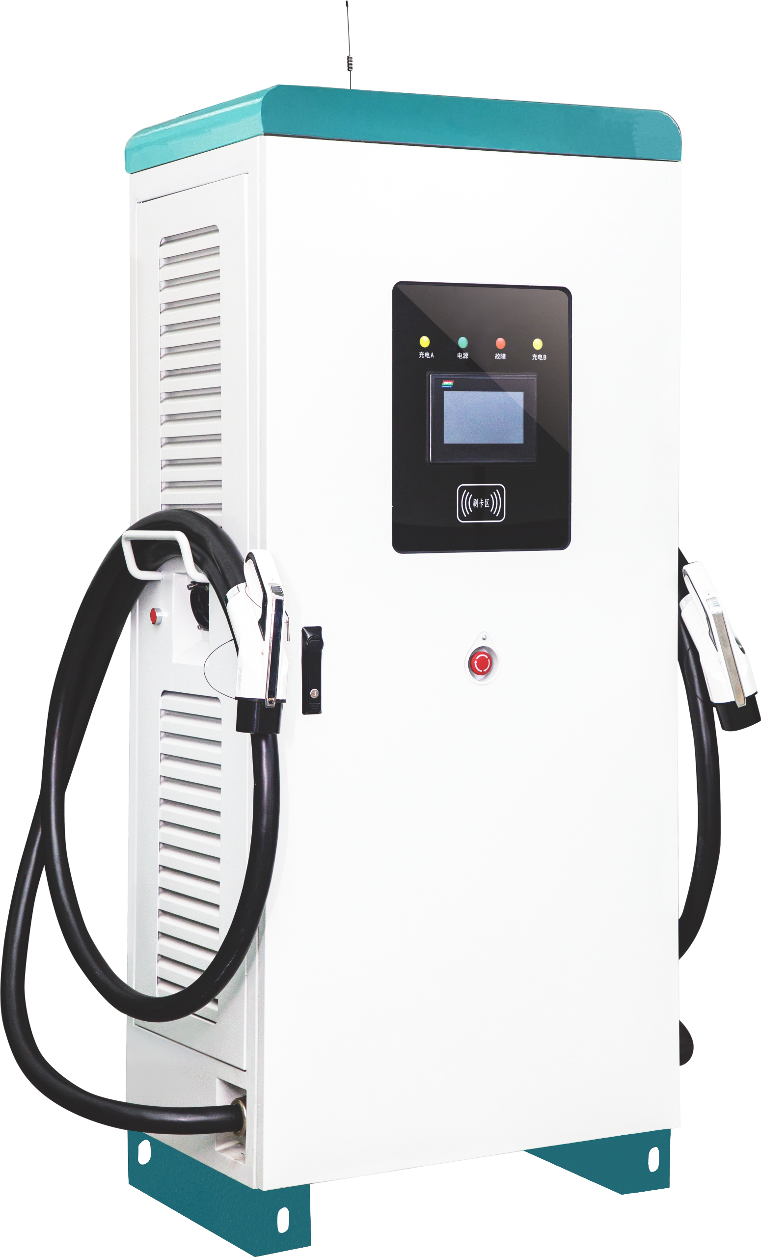 OCPP commercial 60kw 120kw GBT dc fast charger CCS DC Fast EV Charger Station charger with APP software