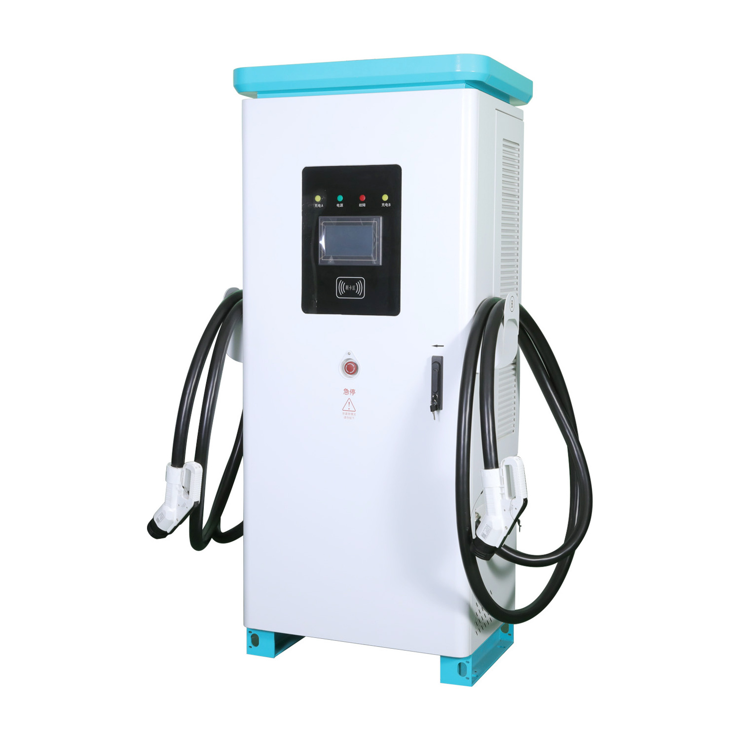 OCPP commercial 60kw 120kw GBT dc fast charger CCS DC Fast EV Charger Station charger with APP software