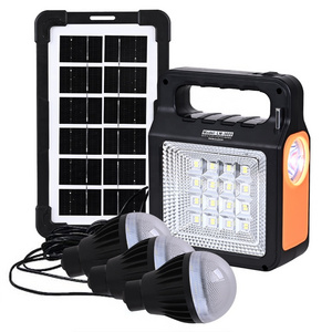 Fashion Rechargeable Light Home Oanel With Panel Battery Portable Power Station Outdoor Solar