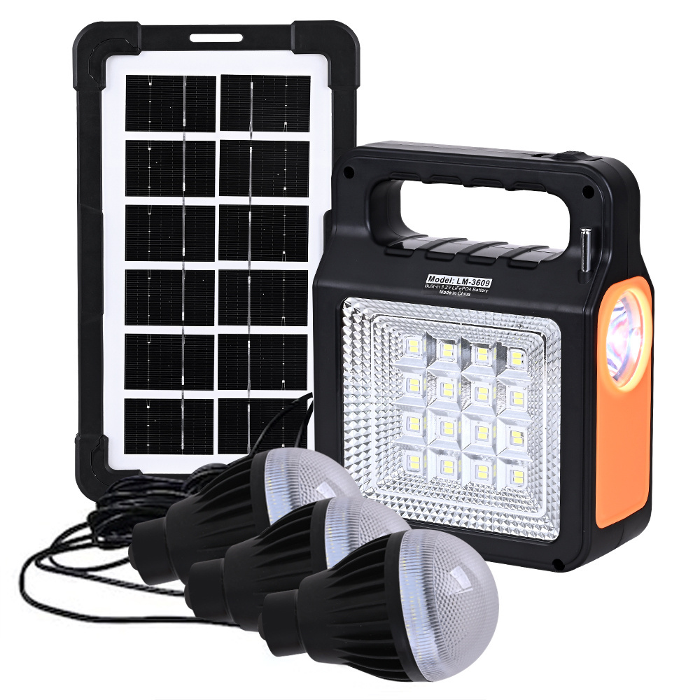 Factory Wholesale Light System Fan Led Complete Set Energy For And Tv Solar Home Lighting Kit