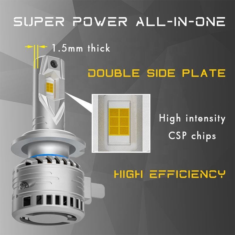 2024 NEW upgraded X9  series Super brighter LED car Headlight Bulb  110W H8 H9 H11 9005 9006 HIR2 Plug & Play  Patented cooling