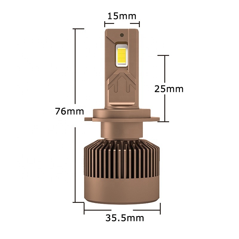 2024 9-32V LED car bulb CANBUS error free H7 LED bulb super power 180W 18000lm LED car headlight bulb for VW volvo Dodge Skoda